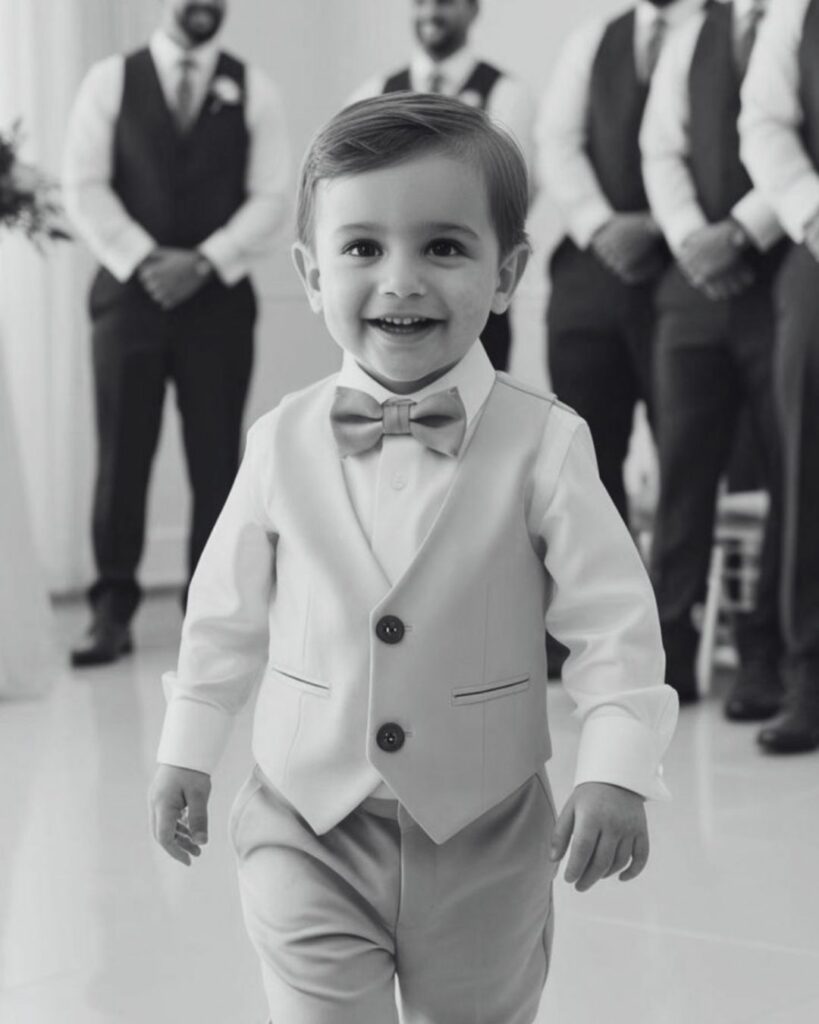 enfant mariage cérémonie costume
